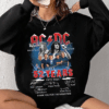 ACDC 52 Years of Rock Legends 1973 2025 , Thank You for the Memories, Graphic Shirt, Fun and Expressive